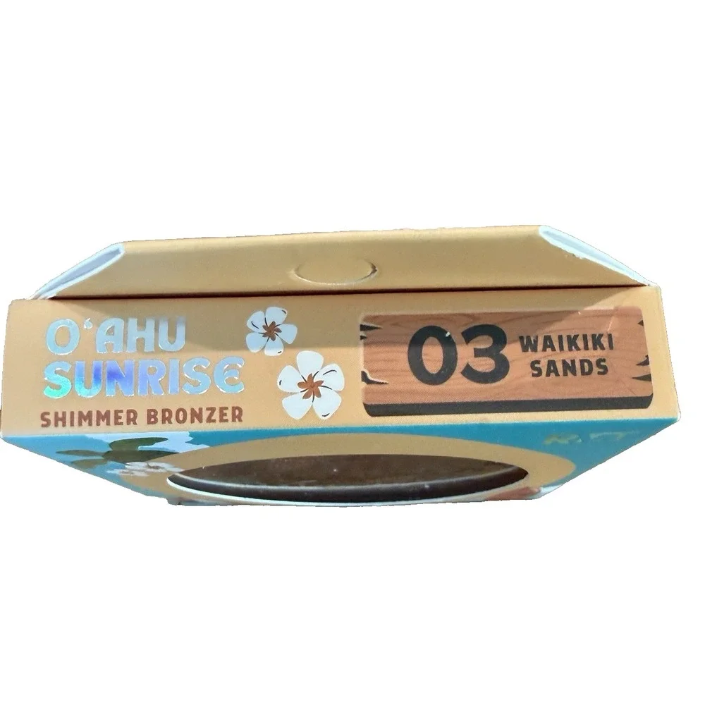Romantic Beauty O'ahu Sunrise Shimmer Bronzer 03 Waikiki Sands 9g New
